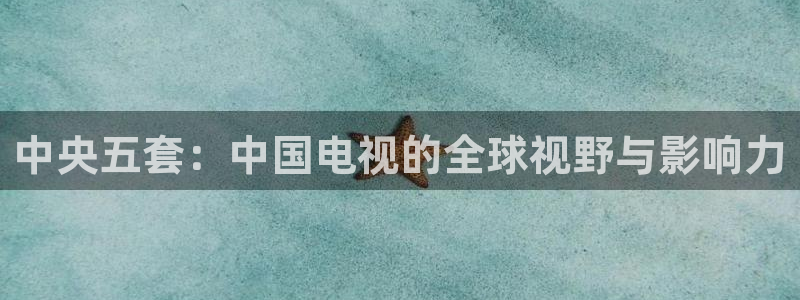 178在线看足球直播：中央五套：中国电视的全球视野与影响力