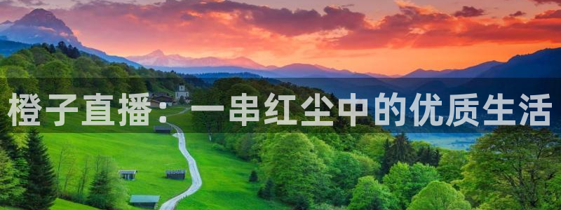 178直播体育cba：橙子直播：一串红尘中的优质生活